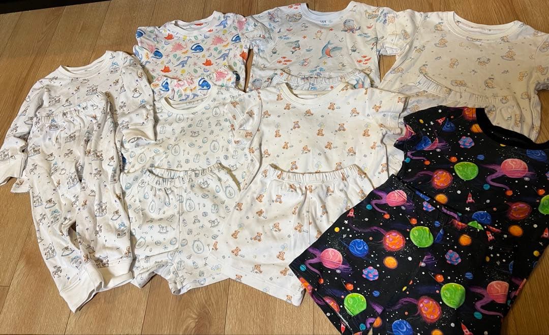 ベビーパジャマ7点　Mylittlepie 18-24M.2-3Y バラ売り可