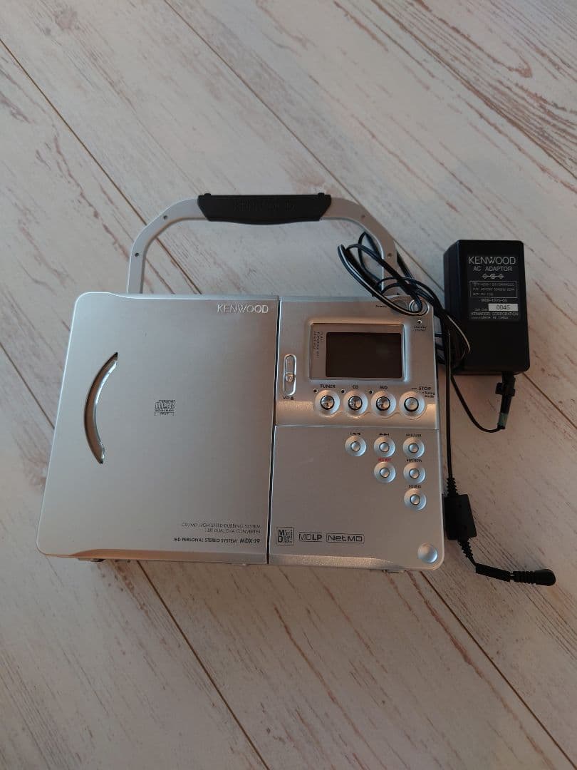 KENWOOD KT-1000 ポータブルCD.MDプレーヤー