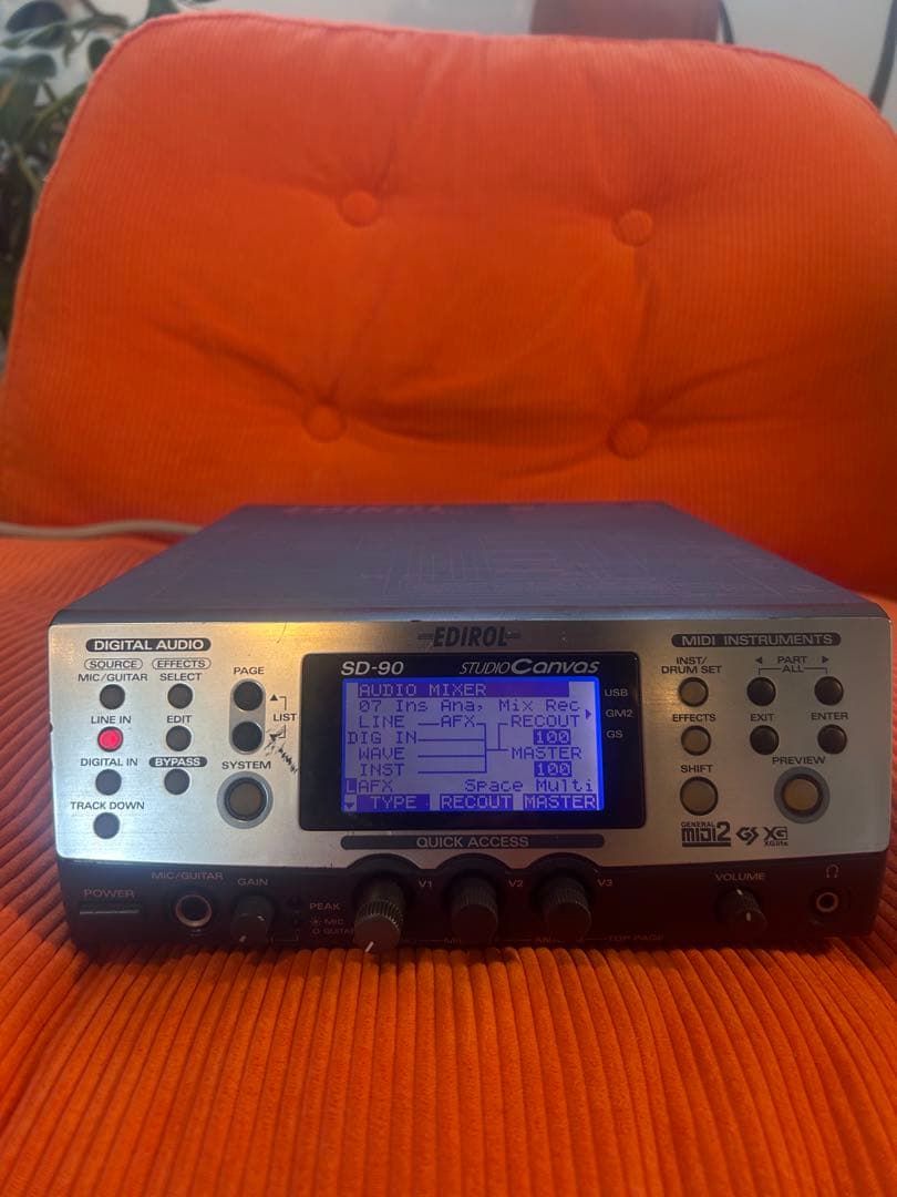 DTM・DAW ROLAND EDIROL STUDIO Canvas SD-90