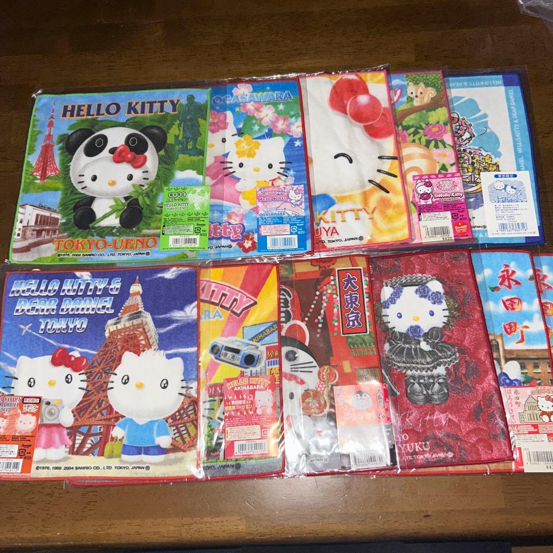 HELLO KITTYハンカチ11枚セット(東京)