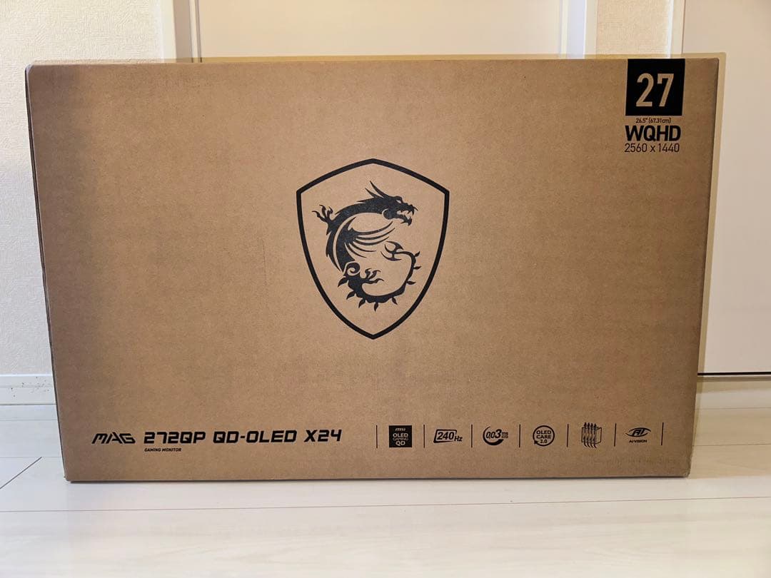 最終値下げ MSI MAG 272QP QD-OLED X24 240HZ