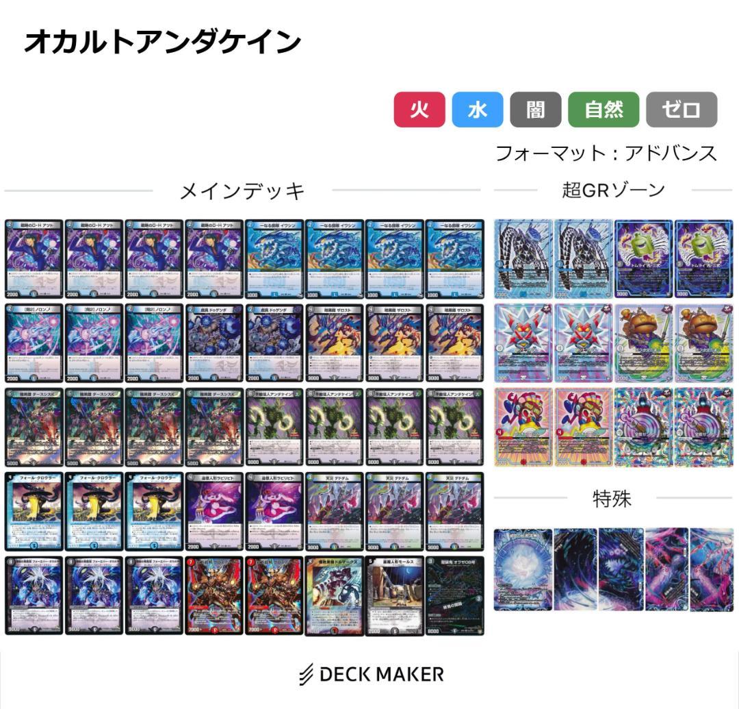 デュエルマスターズ　歴代最強デッキ　13種類セット　絵柄統一　引退