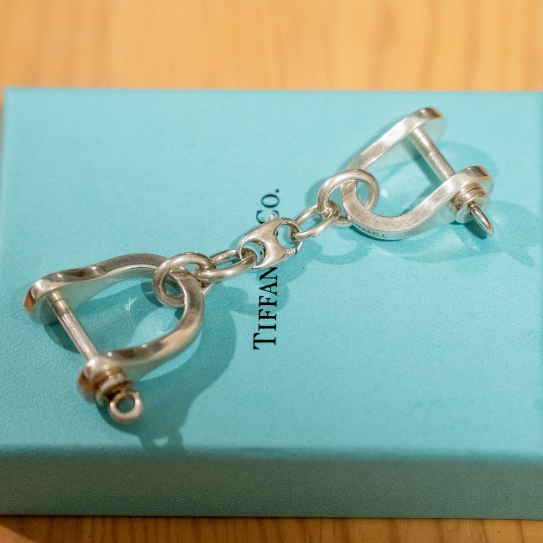 【OLD TIFFANY&Co.】 オールドティファニー　ダブルシャックル