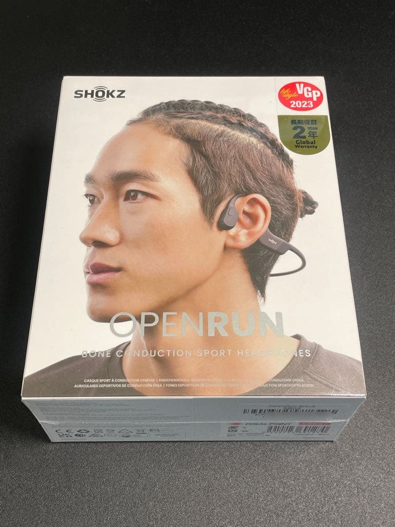 【新品未使用品】SHOKZ OPENRUN S803 骨伝導イヤホン ブラック