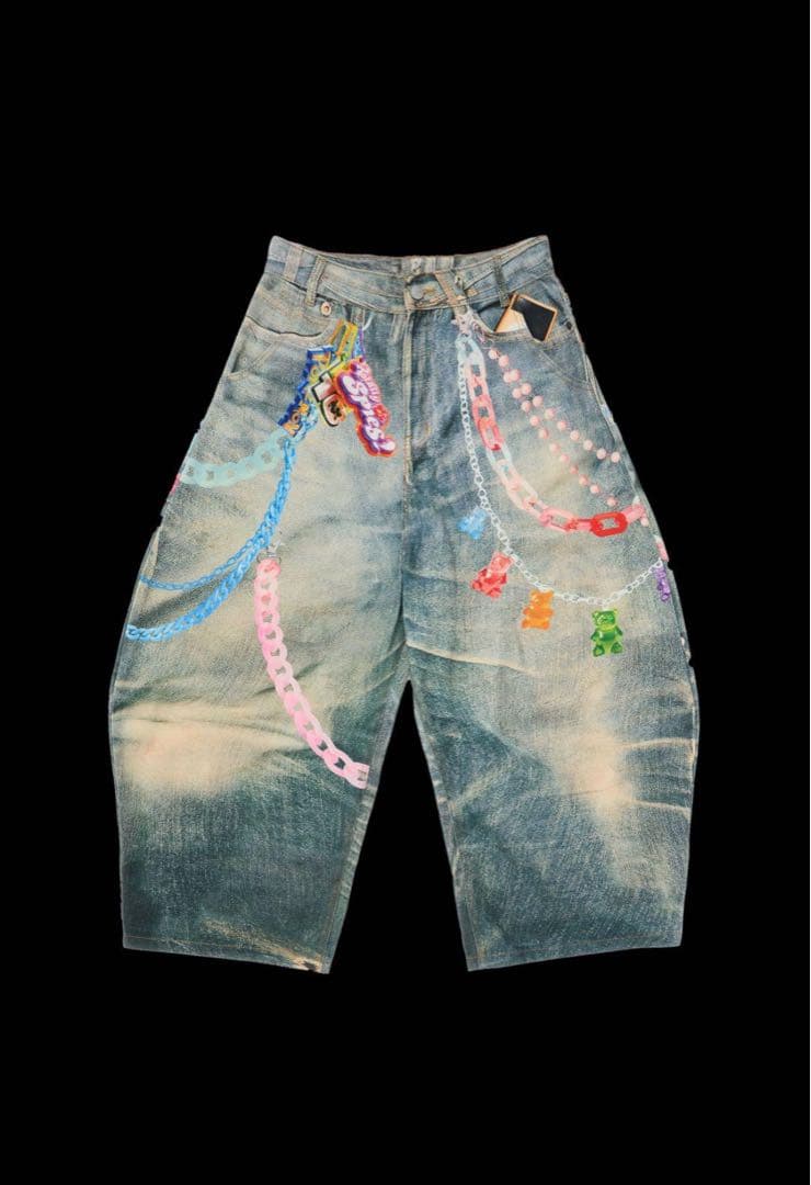 Feinicko デニムパンツ Lサイズ