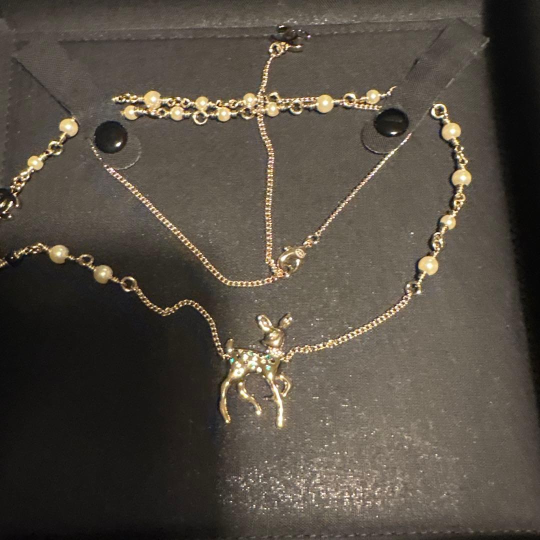 CHANELロングネックレス