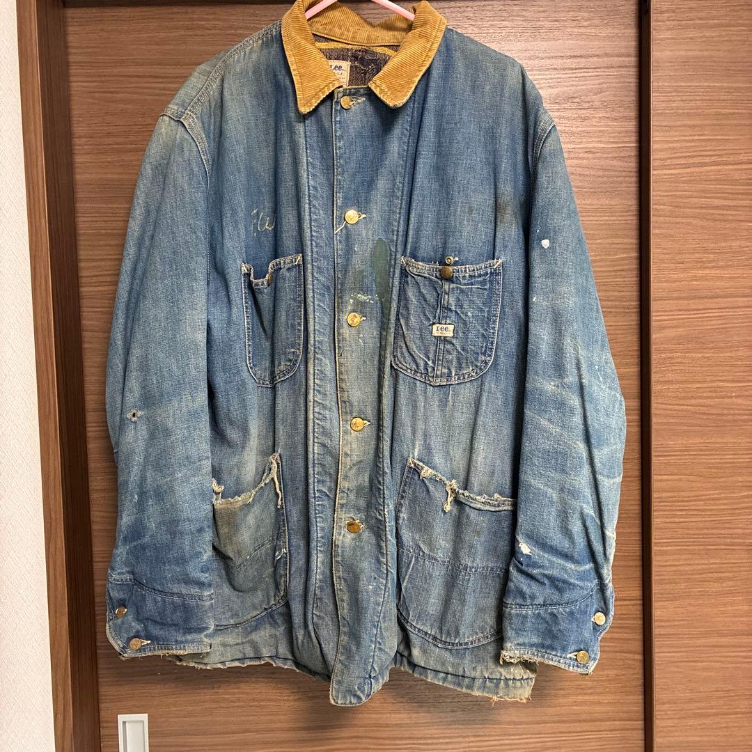 Lee 811-J カバーオール 44 REGULAR デニムブルー