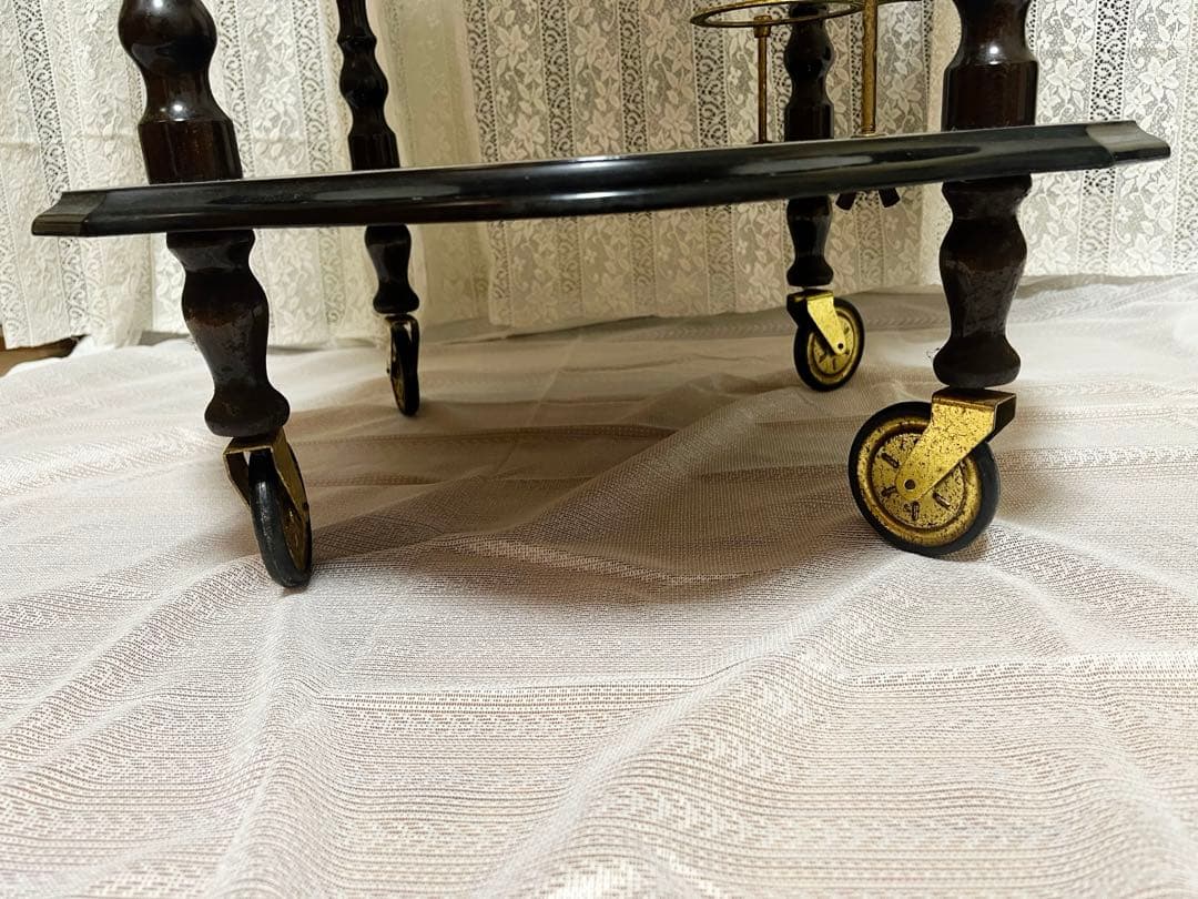 【イタリア製】　キッチンワゴン ロココ調 アンティーク調　ビィンテージ