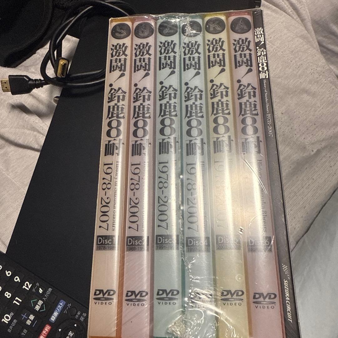 激闘！鈴鹿8耐 シュリンク付き 限定ステッカー付き