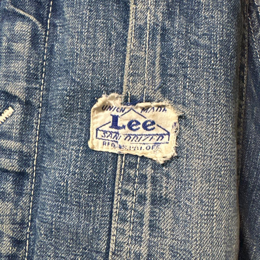 40's lee オーバーオール ビンテージ　デニム
