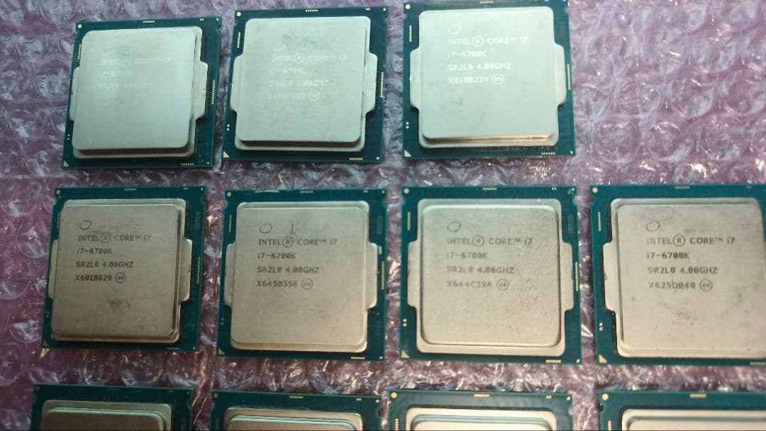 core i7 6700K 11個まとめ売り動作確認済み