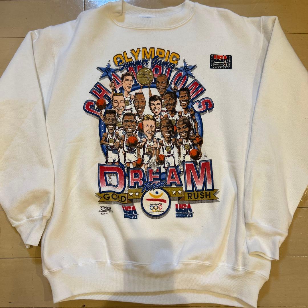 新品未使用　バルセロナオリンピック USAバスケットドリームチーム トレーナ M