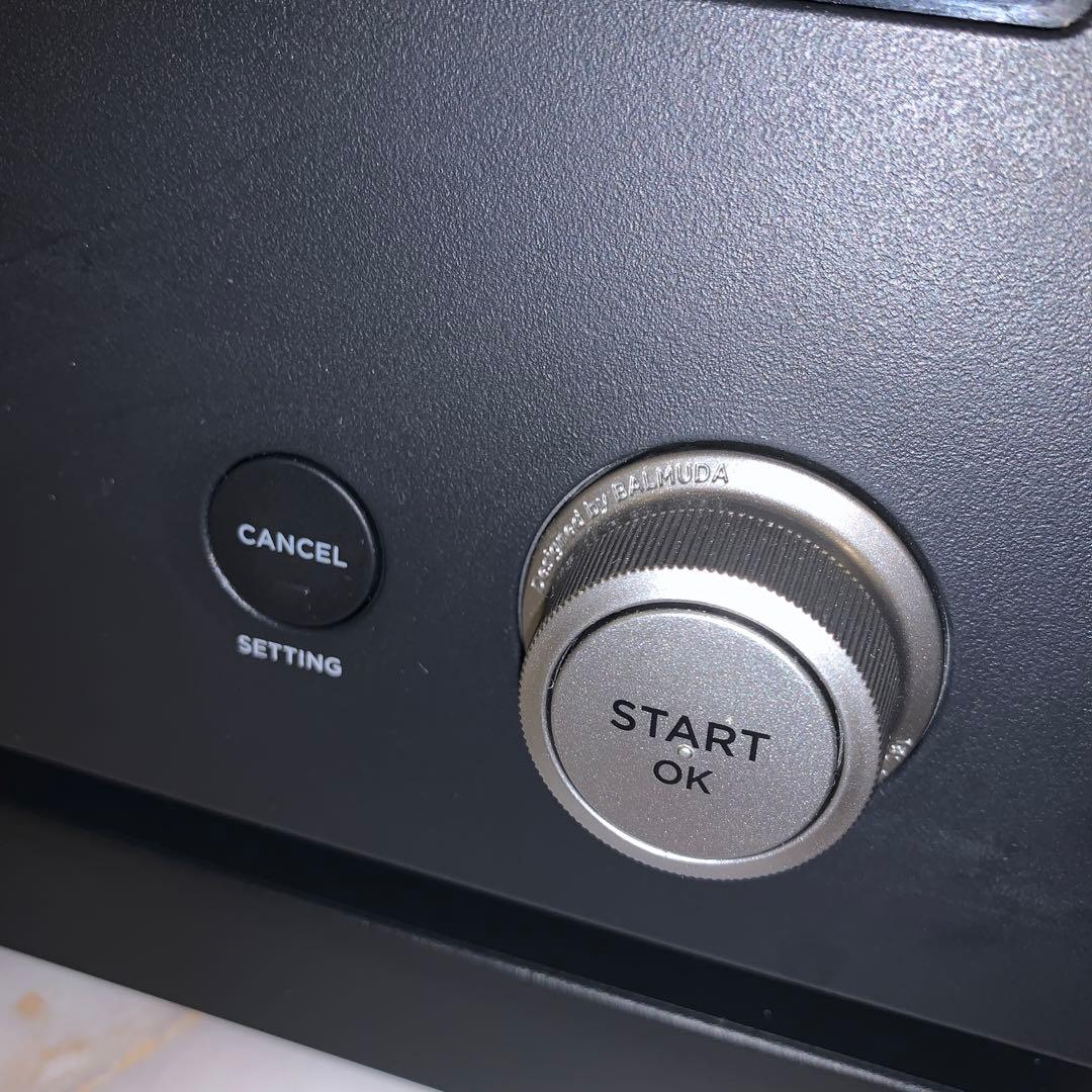 【値下】BALMUDA オーブンレンジ ブラック K04A 2020年製ジャンク