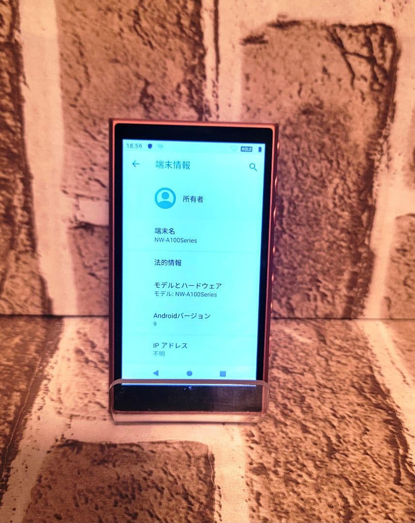 Sony NW-A105 オレンジ