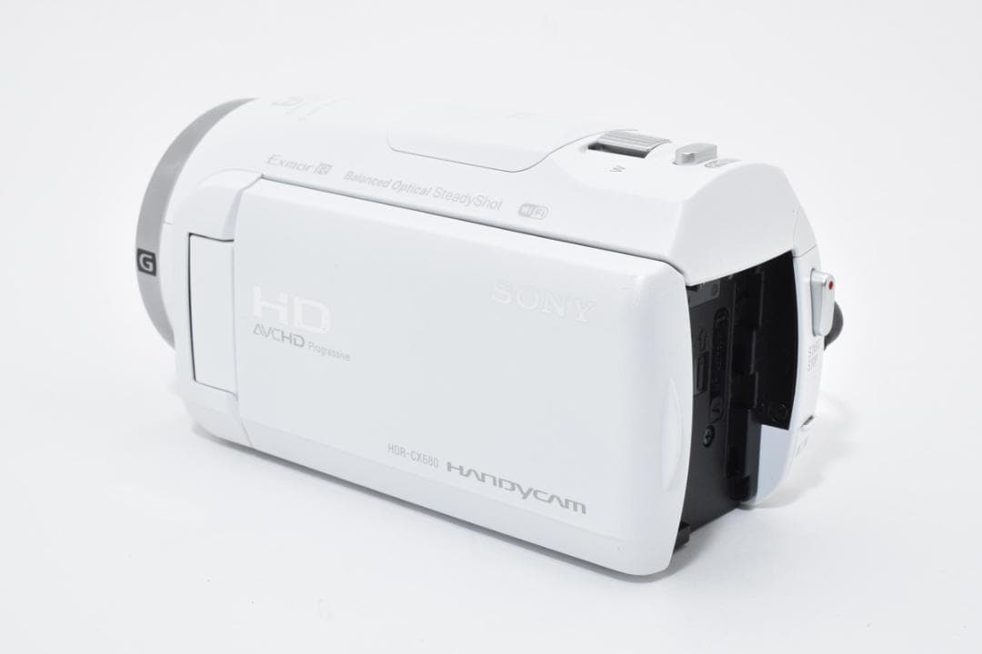 美品 ソニー　SONY HDR-CX680 ホワイト 1426
