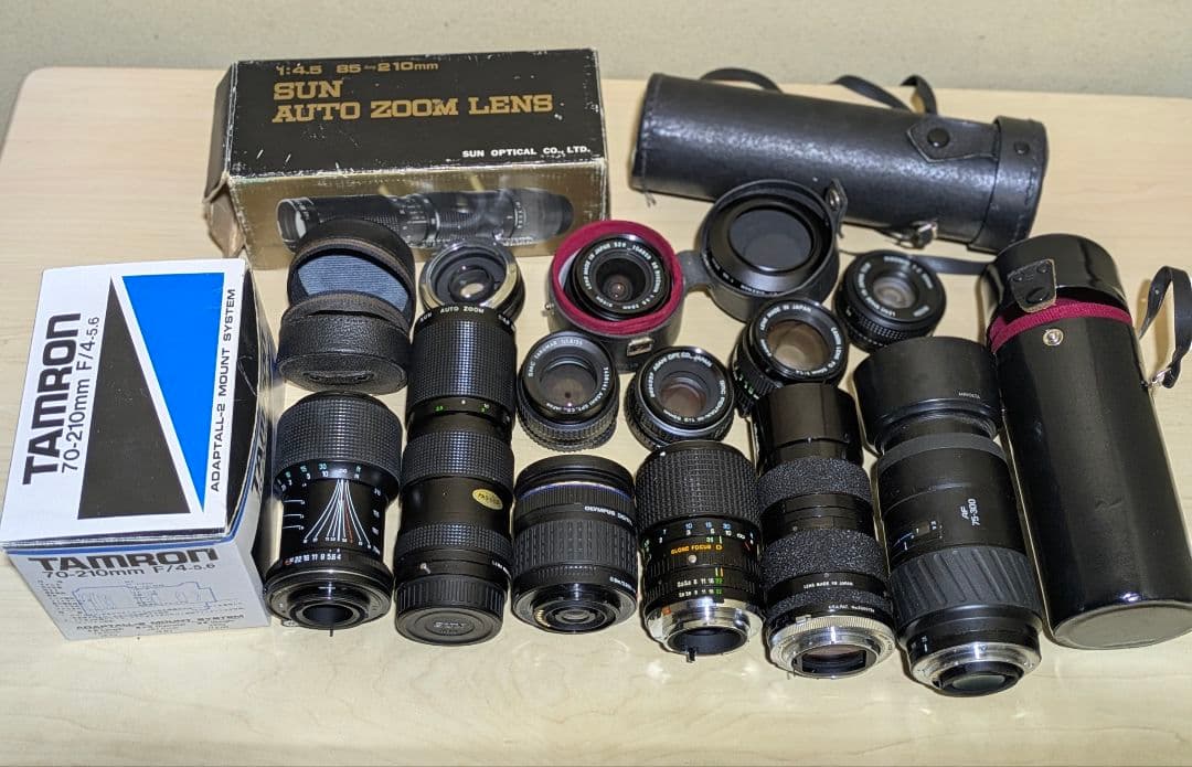 ジャンク レンズ キャノン オリンパス リコー ペンタックス テレコンバーター