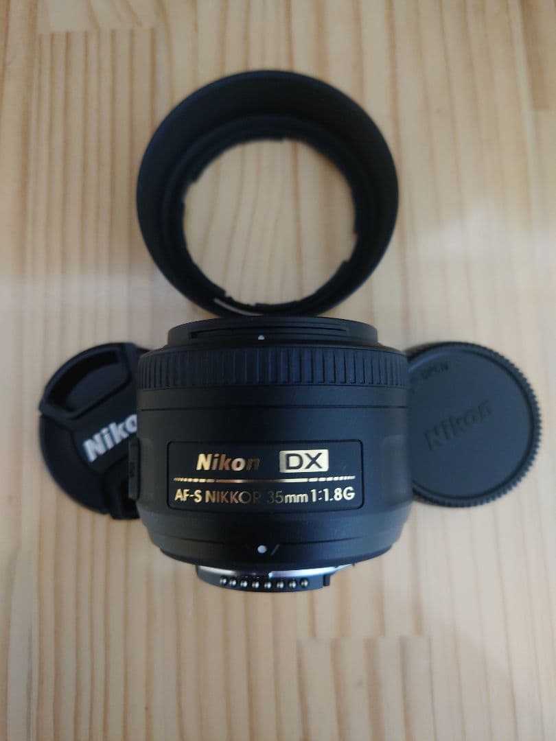 Nikon ニコン AF-S NIKKOR 35mm F1.8G フード付き