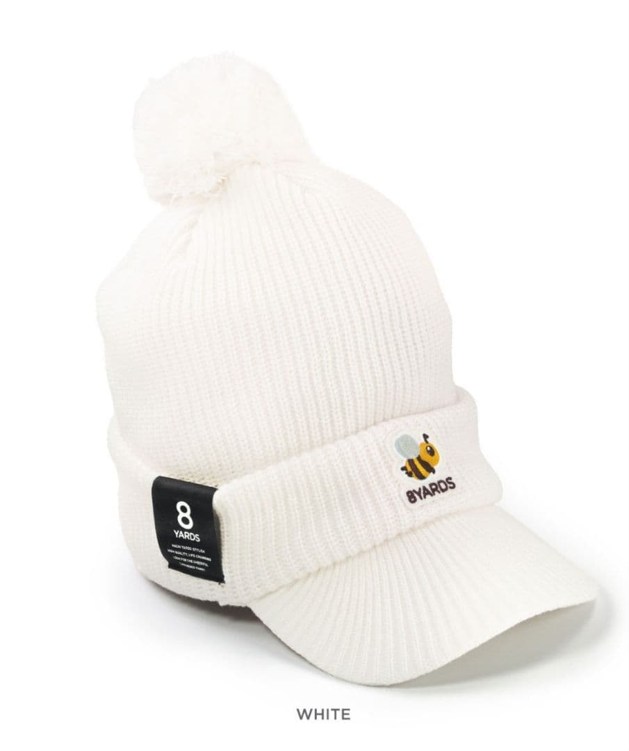 新品未使用 8YARDS ニット帽 ホワイト