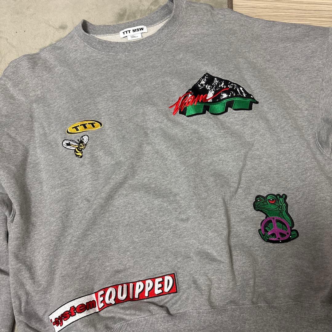 tttmsw 24ss スウェット　グレー