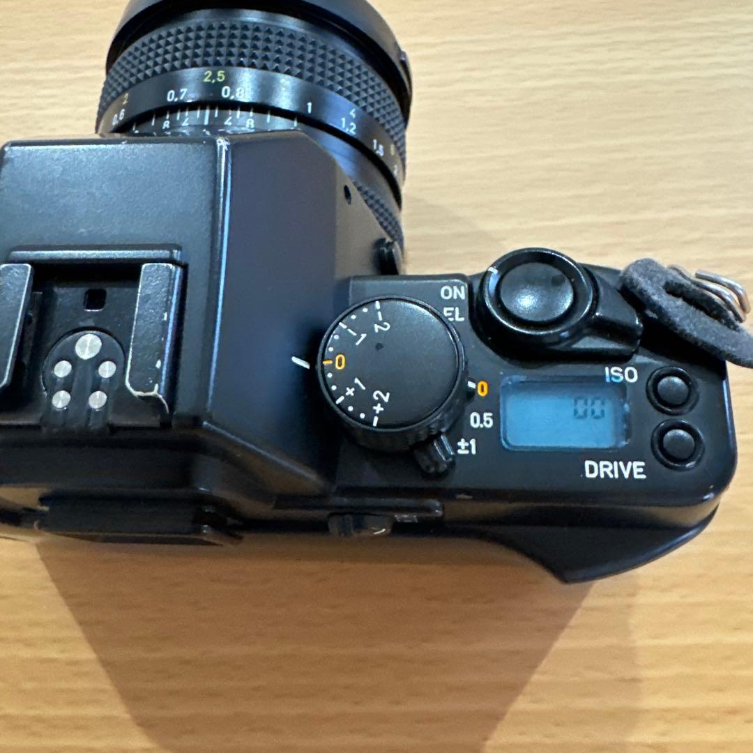 CONTAX Aria carlzeiss50mm F1.7+フィルム3本
