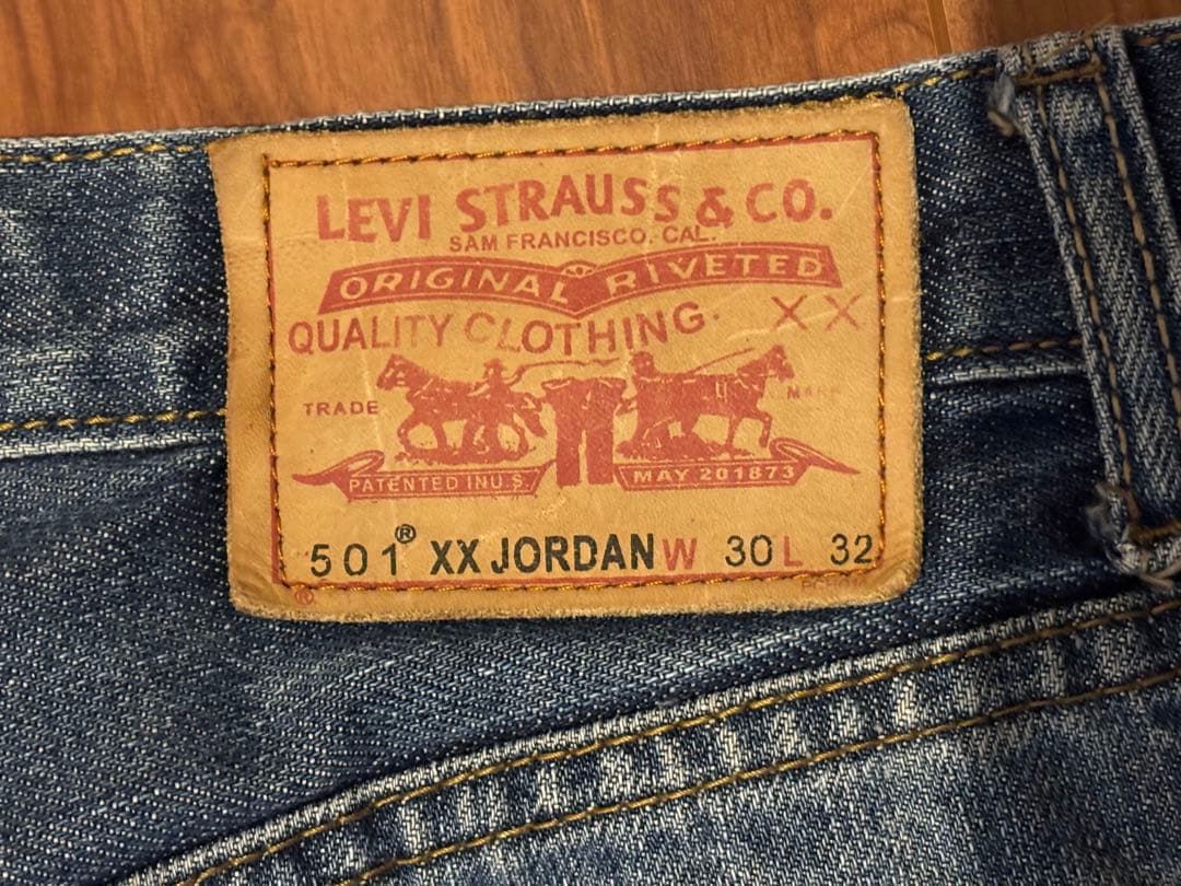 【Levi’s 】海外数量限定 501xx W30 L32 ジョーダン