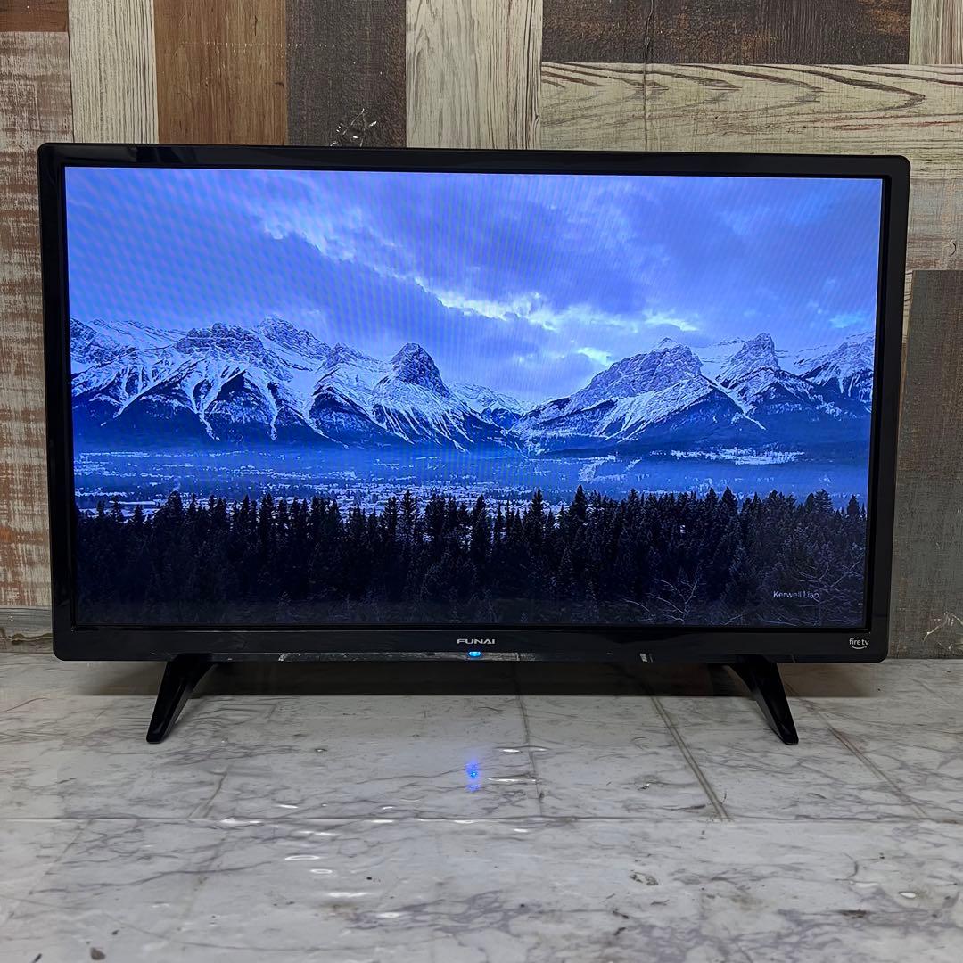 即日受渡❣️全国送料込半年前購入Funai 液晶テレビ24V 動画配信満載