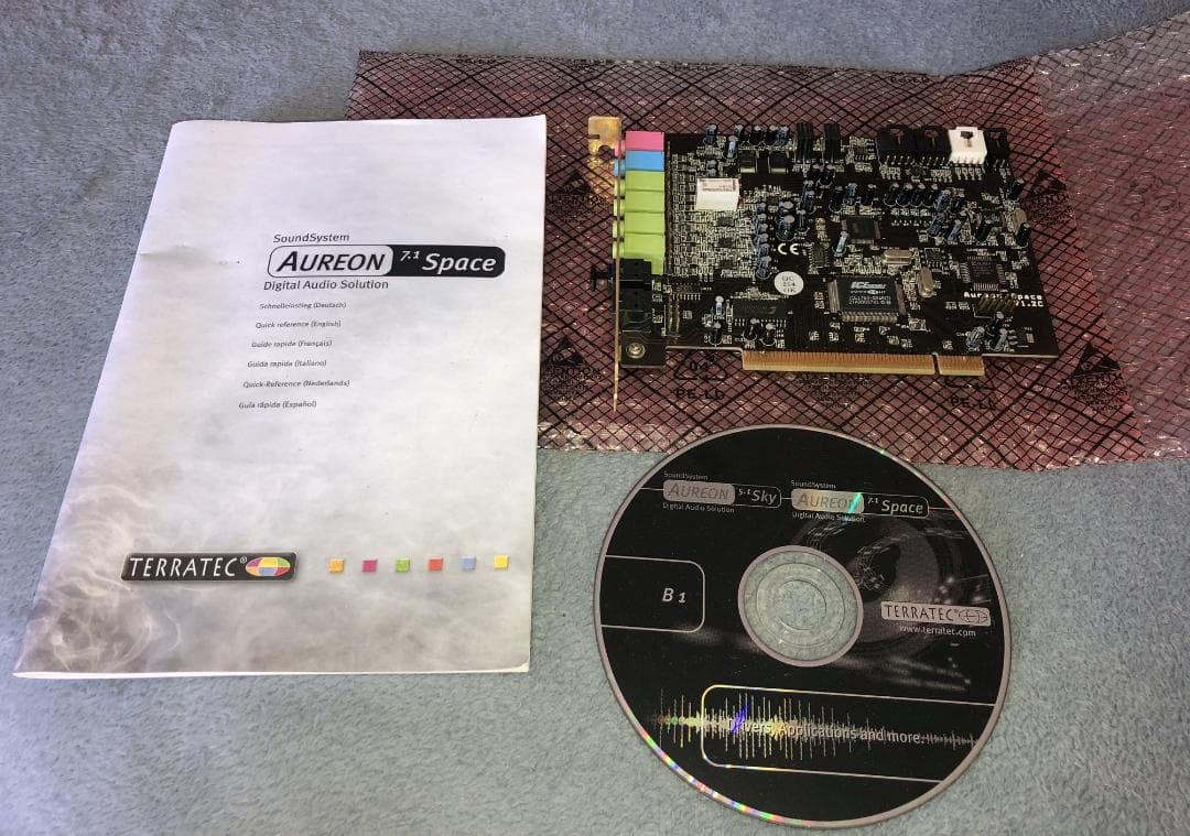 TERRATEC Aureon 7.1 スペース PCI オーディオカード