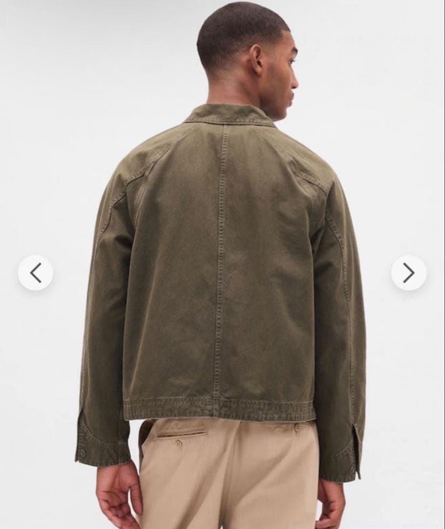 キャンバスデニムチョアジャケット