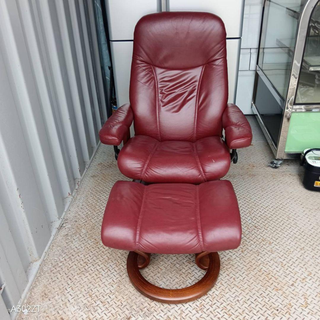 【まっきー様】　別荘保管品　エコーネス　ストレスレスチェア