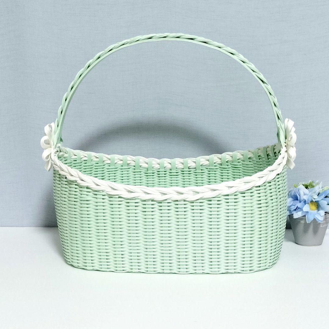 かご バスケット 4点セット エコクラフト プチギフト 結婚式