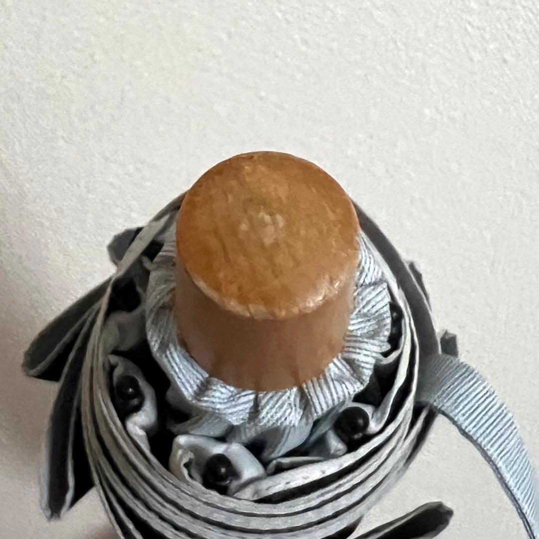 【完売品】サンバリア100 折りたたみ日傘 ２段折 コンビmoku 青 美品