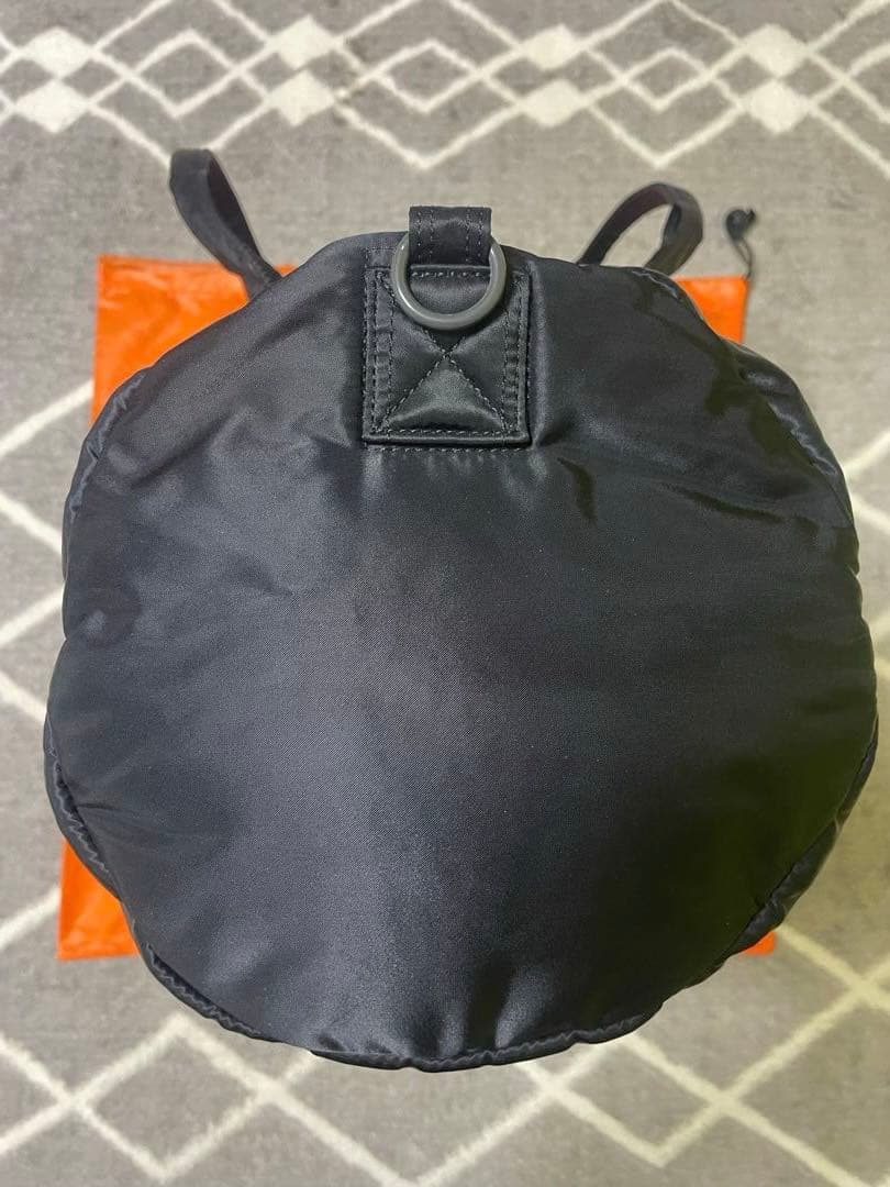 【未使用級】PORTER タンカードラムバッグボストンバック2way ブラック