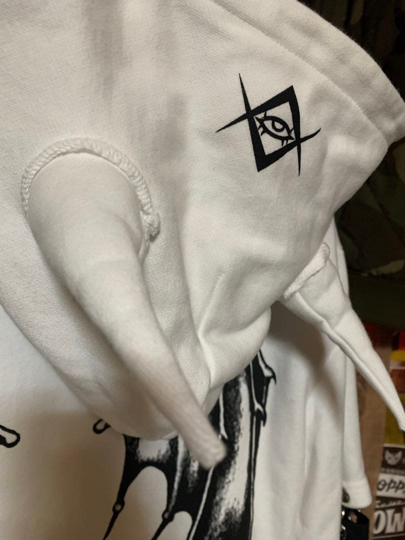 『REFLEM』DEVILデザインセパレートスリーブZIPパーカー⭐︎