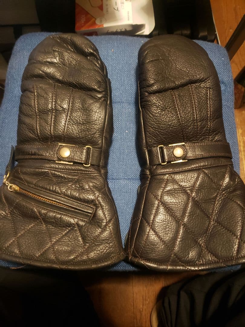 PowWow パウワウ　ガントレット　ミトンタイプ　寒冷地用　バイクグローブ