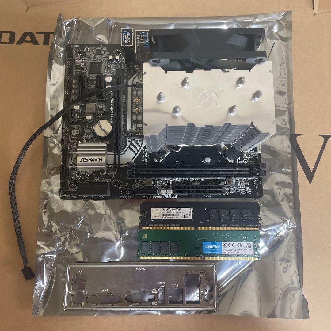 i7 7700K CPU マザーボード メモリ付き