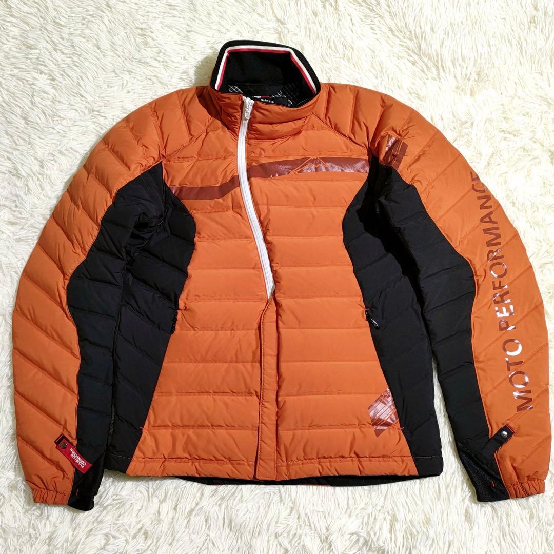 【極美品】クシタニ ホワイトグースダウンジャケット オレンジ Lサイズ