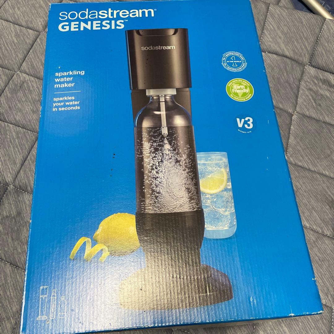 未使用　ソーダストリーム GENESIS v2 炭酸水メーカー　黒