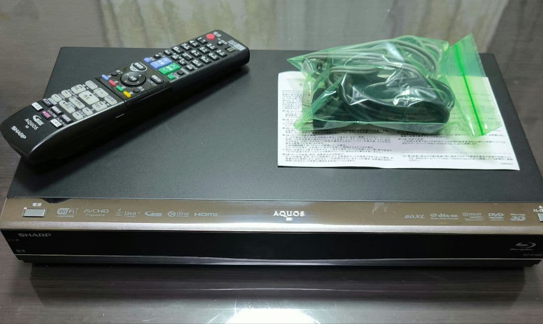 TOSHIBA ブルーレイレコーダー BD-W1600 1TB　ジャンク扱い