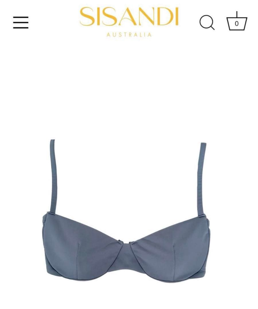 SISANDI under wire / サイズ1 トップスのみ