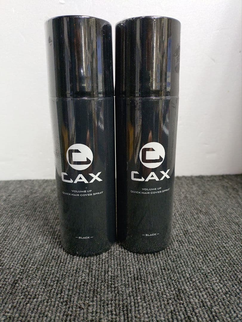 100☆ CAX カックス ボリュームアップ スプレー ブラック 150g