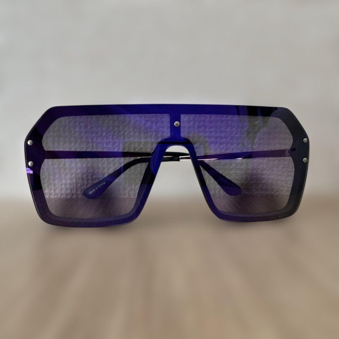 【話題沸騰中‼️】ミニマス ローランド サングラス パープル