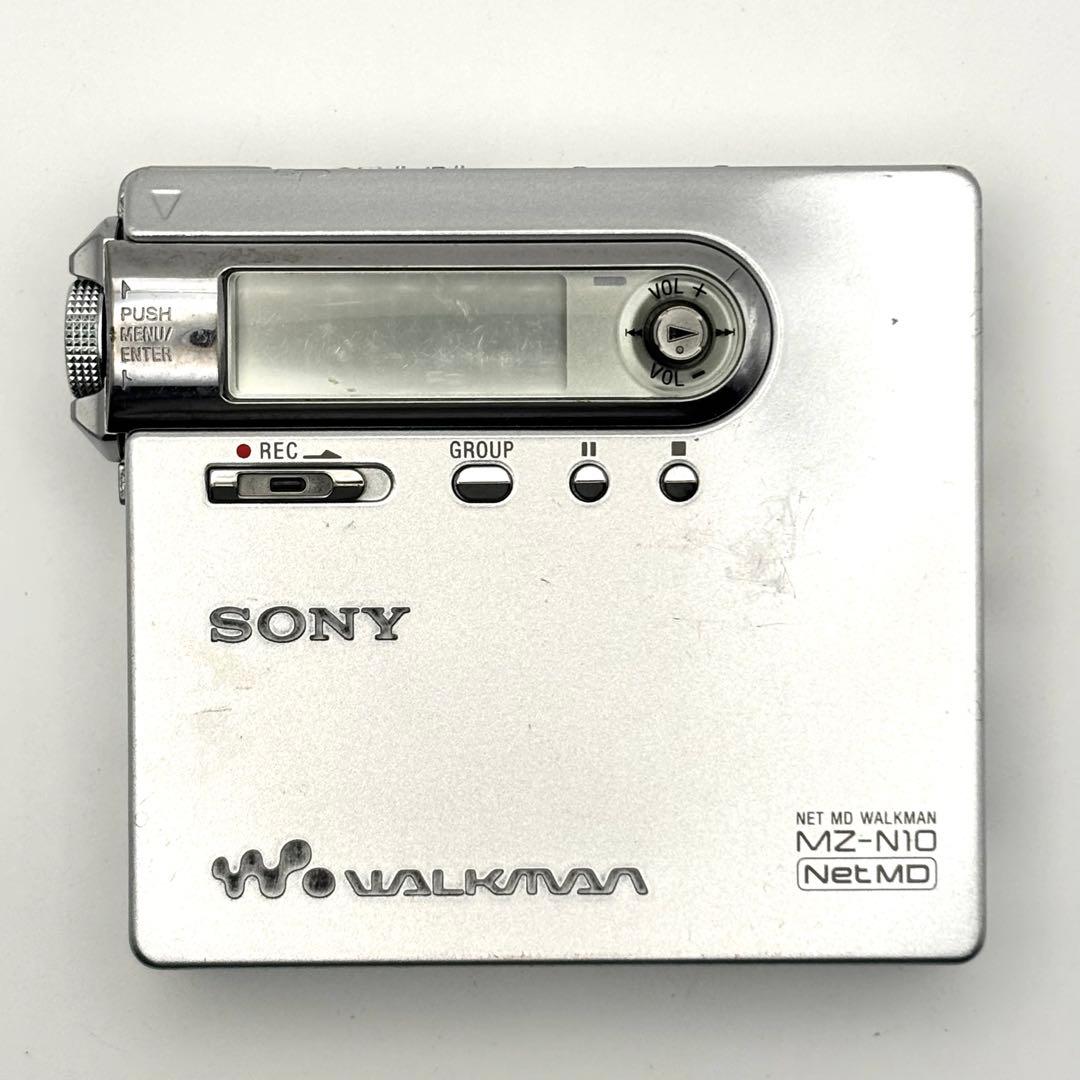 SONY MZ-N10 ソニー MDウォークマン MDレコーダー シルバー