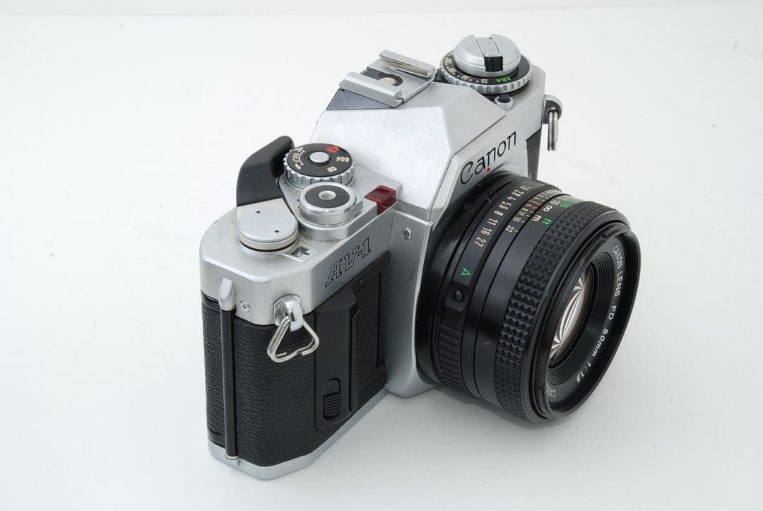 【良品】Canon AV-1 フィルム一眼レフカメラ　#217