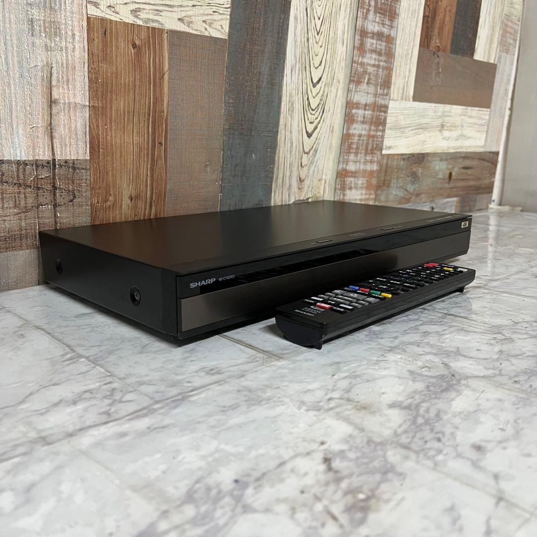 リクエスト価格全国送料込シャープ3年前購入。同時録画 4KブルーレイHDDレコー