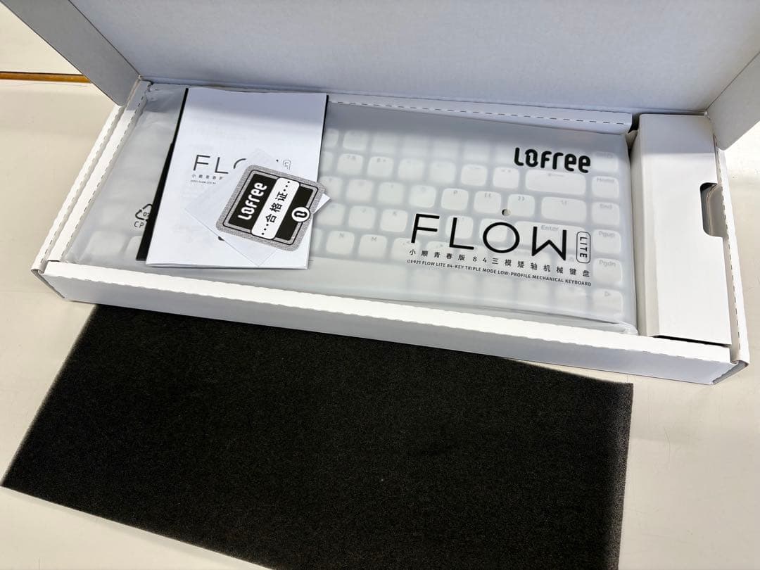 Lofree FLOW ロープロファイルキーボード US配列