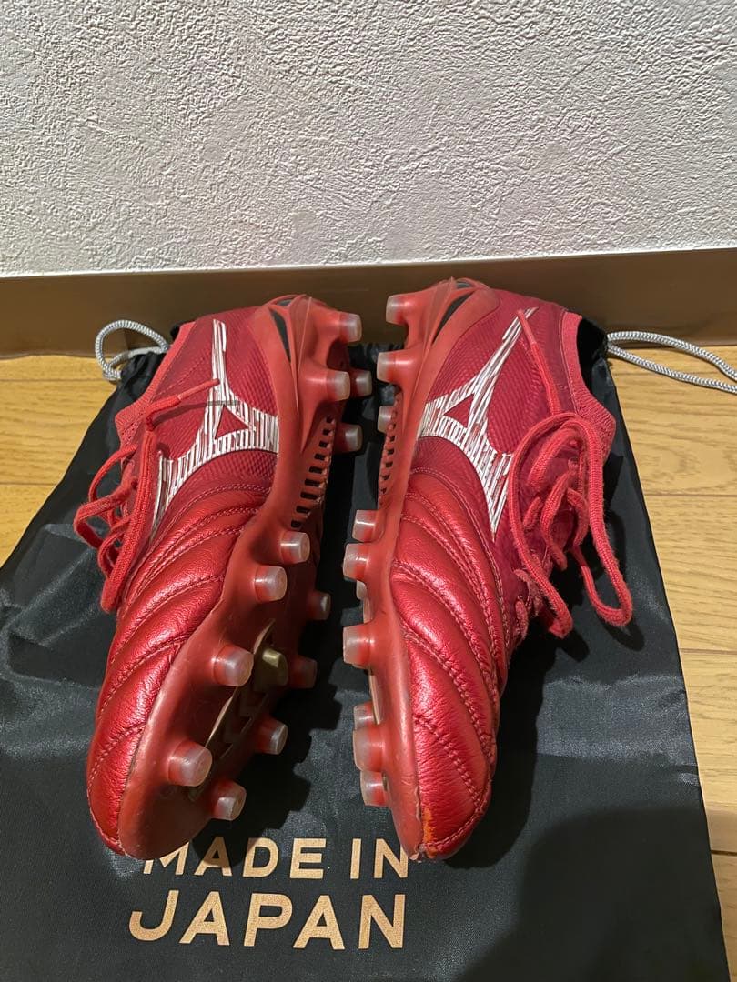 ミズノ モレリア ネオ IV ベータ JAPAN ルビーレッド　26.0