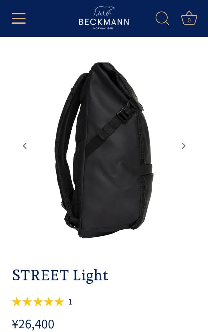週末値引き［新品］BECKMANN STREET Light ブラック