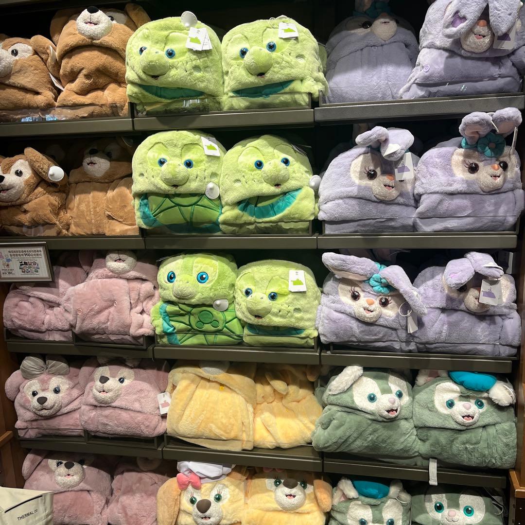 上海ディズニー　ダッフィーフレンズ　ブランケット　オルメル