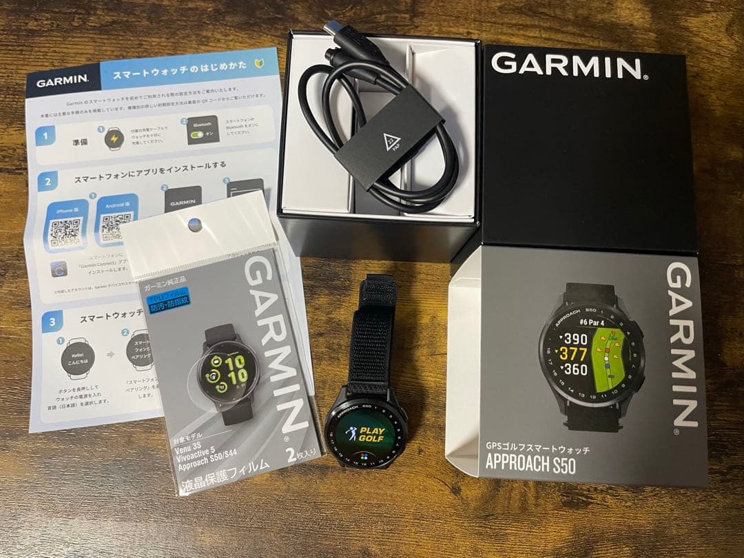 超美品！最新GARMIN Approach S50 GPSナビ