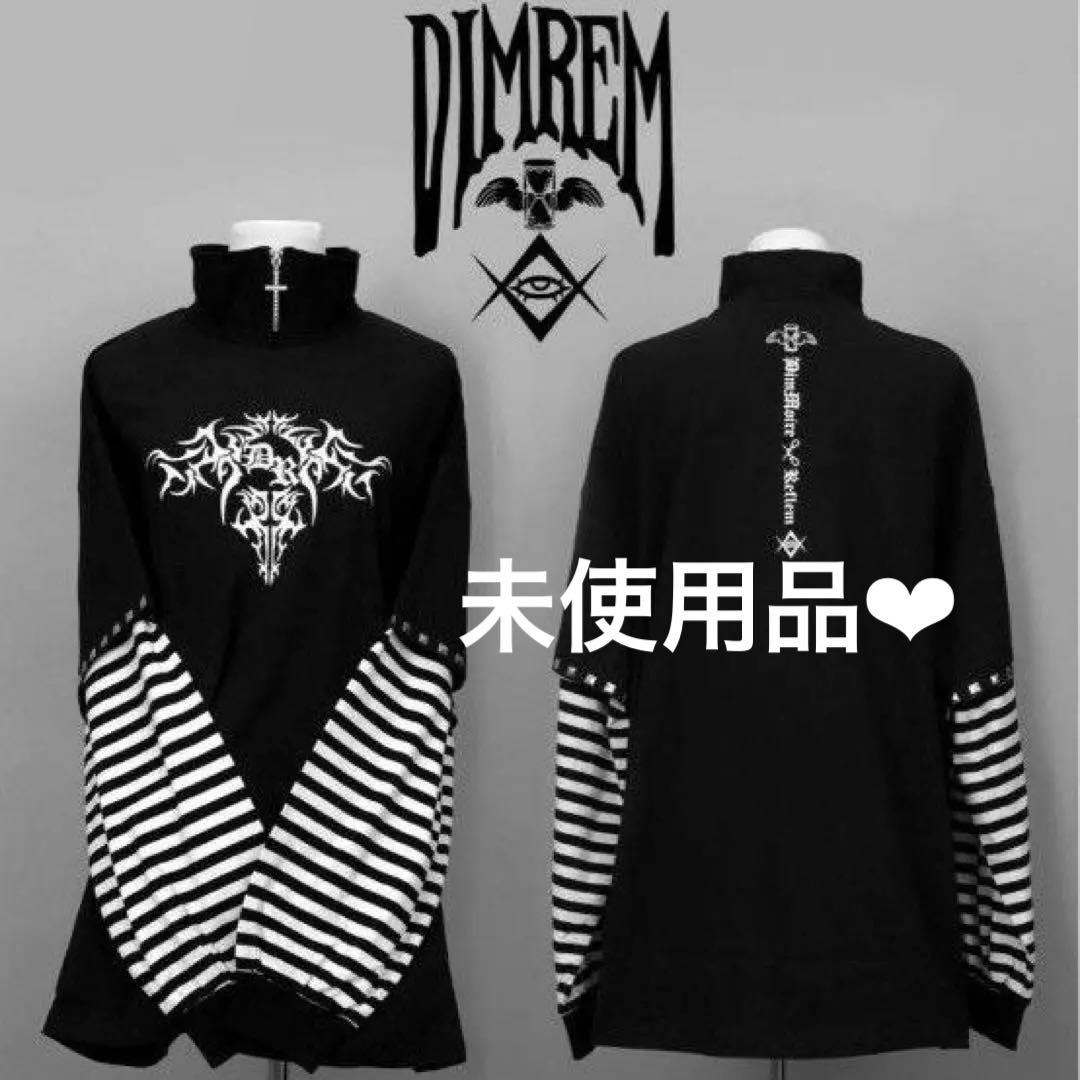 【未使用品】DimMoire x REFLEM コラボ　ハーフジッププルオーバー